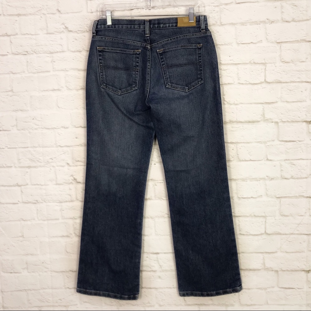Tommy Hilfiger Low Rise Boot Medium Wash Jeans 8R - Picture 4 of 6